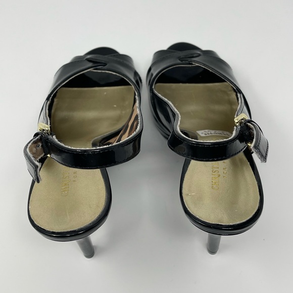 ‼️SOLD‼️Christian Siriano Black Patent 4” Heels - Picture 6 of 10